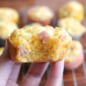 Ham and Cheese Muffins