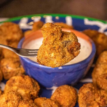 Air Fried Mushrooms