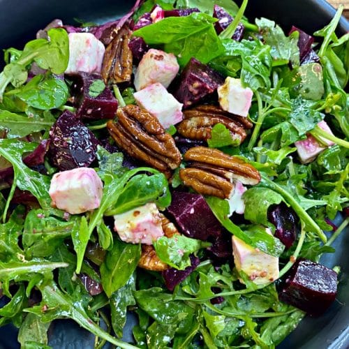 Vibrant Beetroot & Arugula Salad