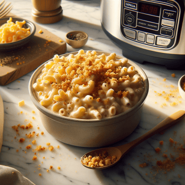 Creamy Ninja Foodi Mac and Cheese Delight
