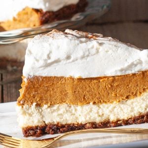 Pumpkin Cheesecake Pie