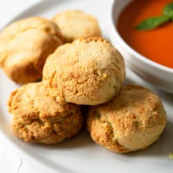 Almond Flour Cheddar Biscuits