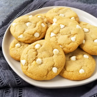 Brown Butter White Chocolate Cookies