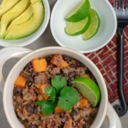 Black Bean Sweet Potato Chili