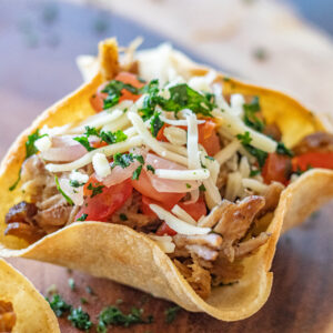 How to make taco bowls