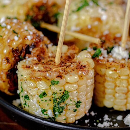 Mexican Street Corn Lollipops