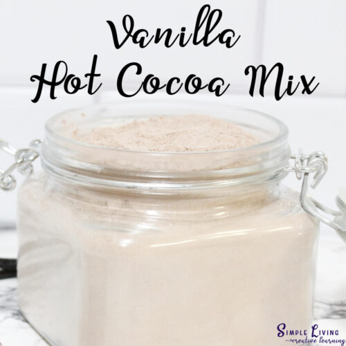 Homemade Vanilla Hot Cocoa Mix
