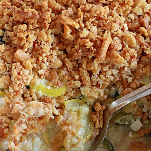 Cheesy Squash Casserole