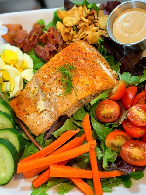Salmon Cobb Salad