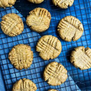 3 Ingredient Peanut Butter Keto Cookie