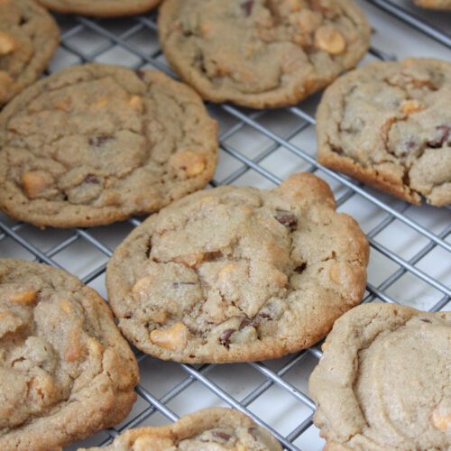 Peanut butter Chocolate Chip Butterscotch Cookies