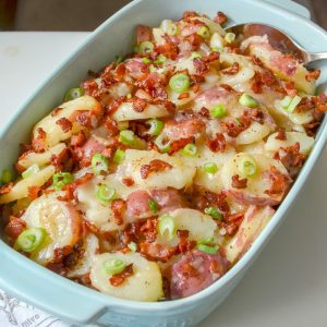 Warm German Potato Salad with Bacon