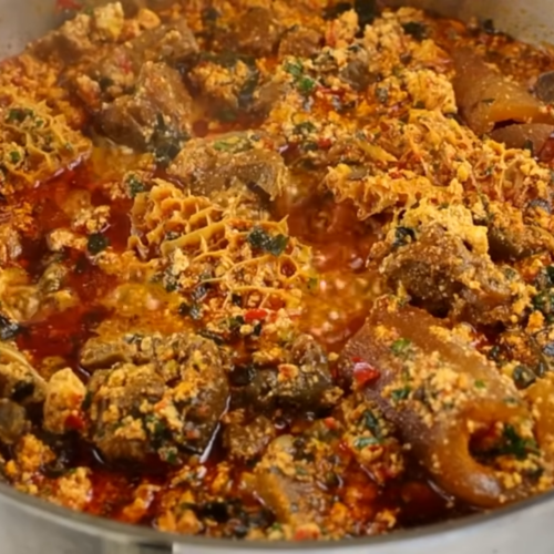 Egusi Soup (Nigerian Melon Seed Soup)