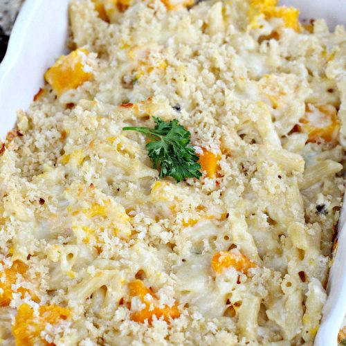 Butternut Squash Macaroni and Cheese