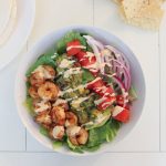 Spicy Shrimp Taco Salad