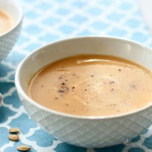 Instant Pot Butternut Squash Soup with Apple