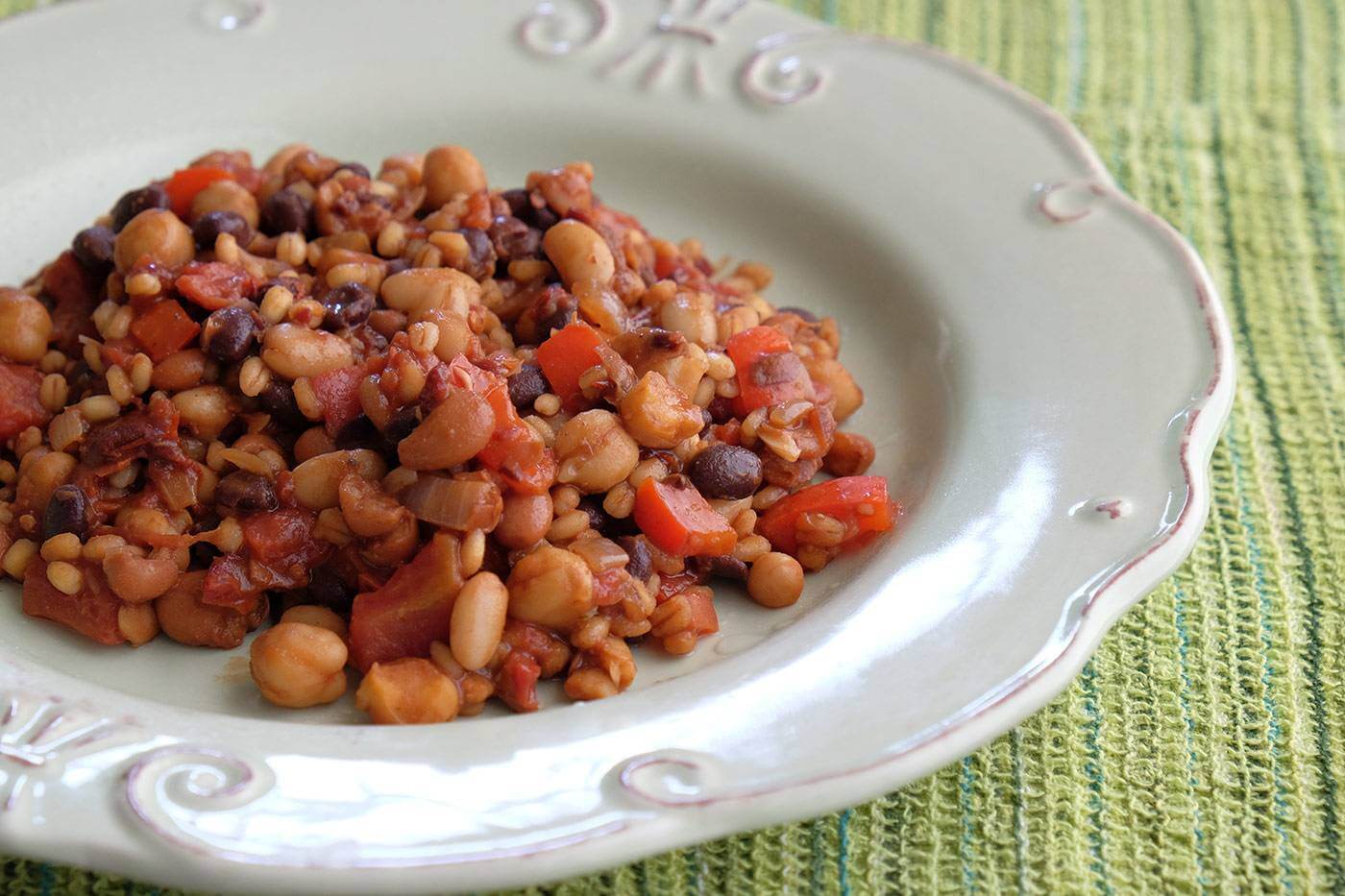 Bean & Barley Chili