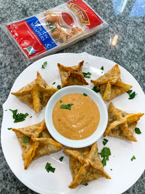 Crawfish Won Tons