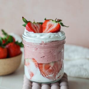 Strawberry Mousse (without gelatin)