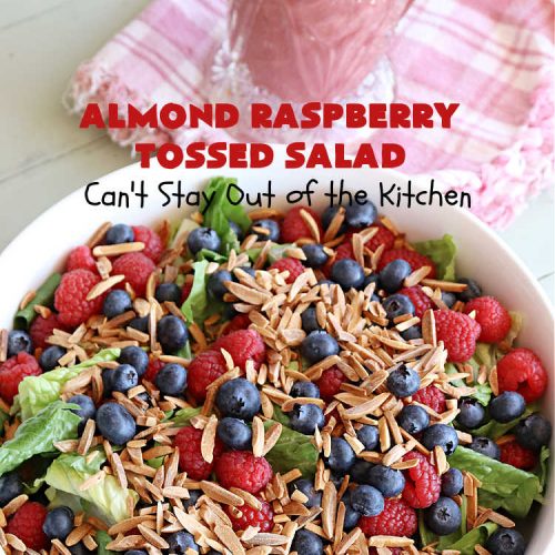 Almond Raspberry Tossed Salad