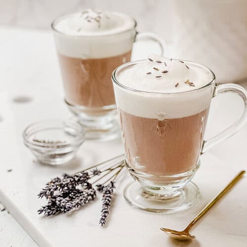 Earl Grey Lavender Tea Latte