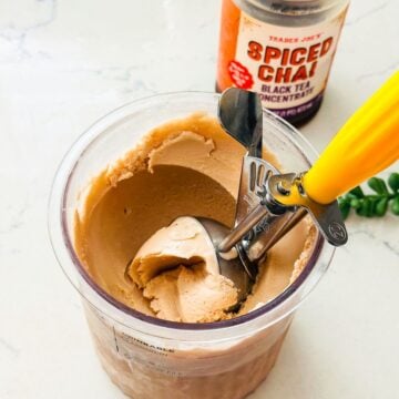 Ninja Creami Spiced Chai Ice Cream Recipe