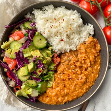 Ethiopian Berbere Spiced Lentils