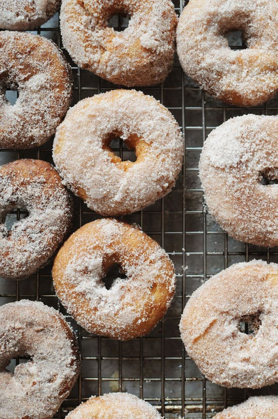 Quick Cinnamon Donuts