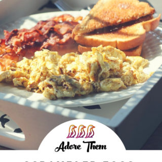 Scrambled Eggs with Cheese