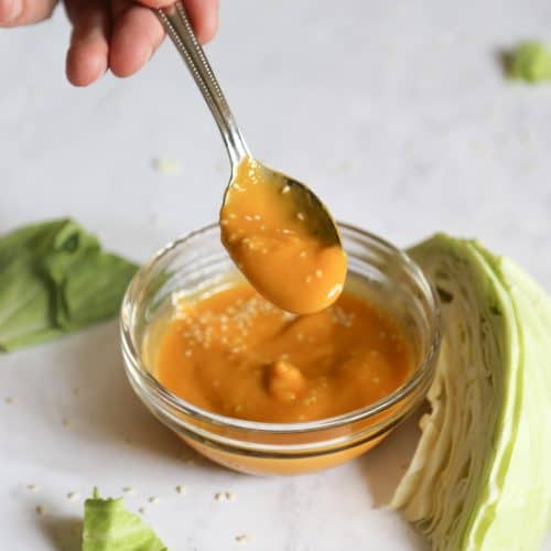 Carrot Ginger Miso Dressing