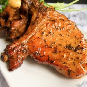 Honey Glazed Pork Chops