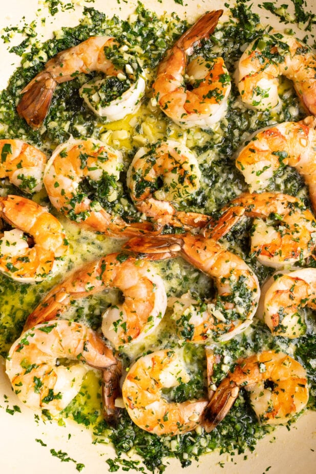 Shrimp in Garlic Sauce