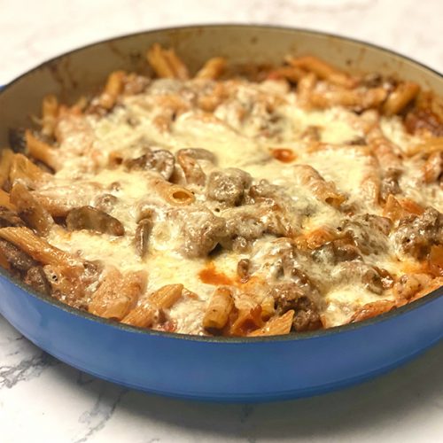 High Protein Italian Pasta Bake