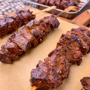 Thai Lime Keto Beef Heart Satay