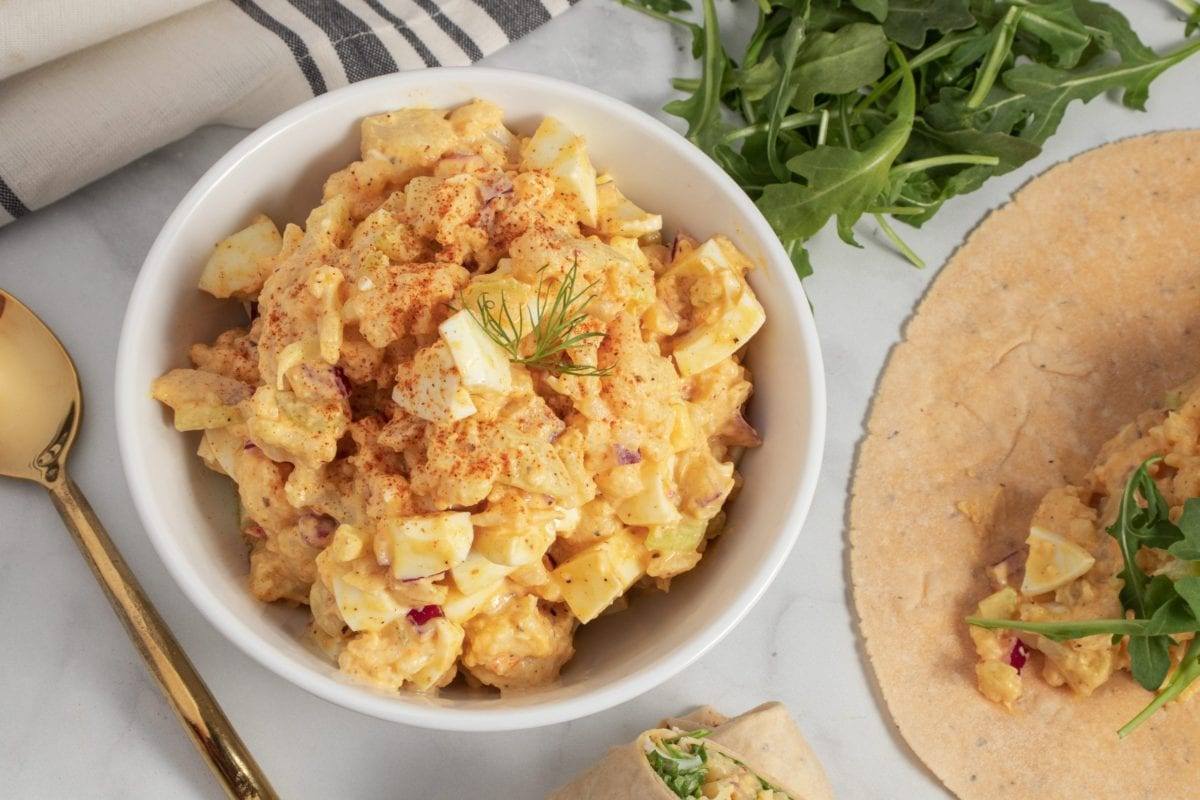 Cauliflower Egg Salad