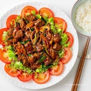 Vietnamese Shaking Beef (Bo Luc Lac)