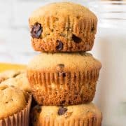 Banana Chocolate Chip Muffins