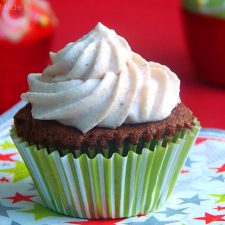 Gingerbread Cupcakes (Paleo, Nut-Free, Gluten-free)