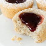 Jam-Filled Pecan Snowball Cookies