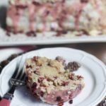 Pomegranate Almond Marzipan Stollen