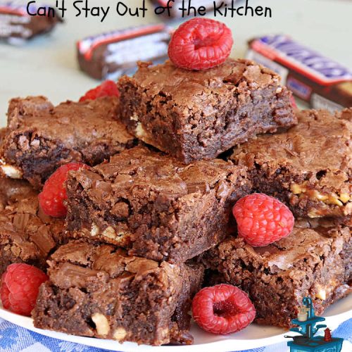 Candy Bar Brownies