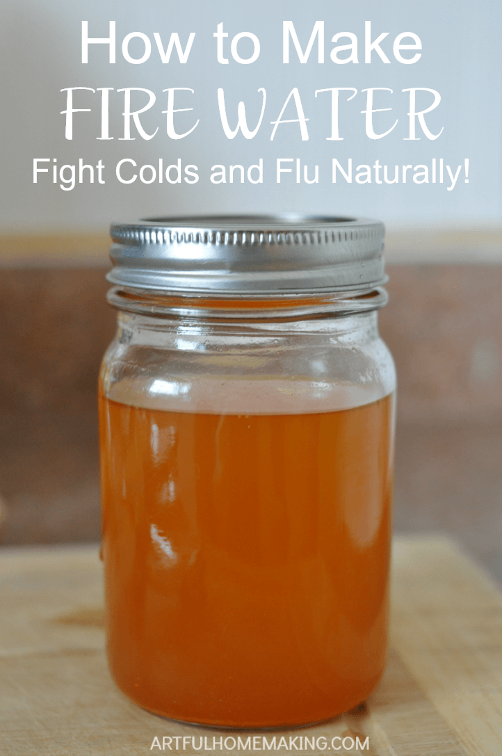 Fire Water Natural Cold and Flu Remedy