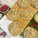Raspberry Cheesecake Cookies