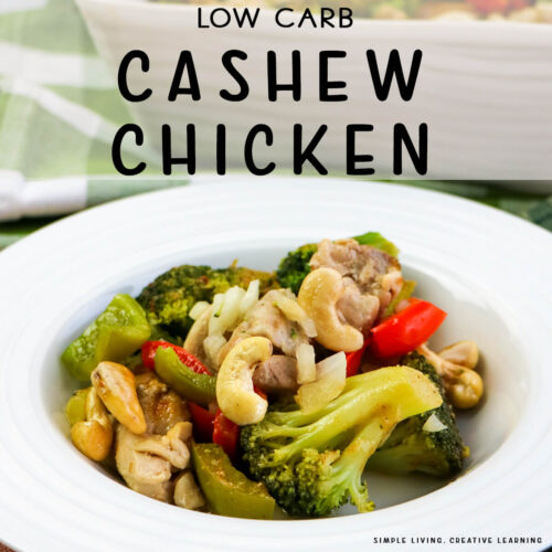 Low Carb Cashew Chicken
