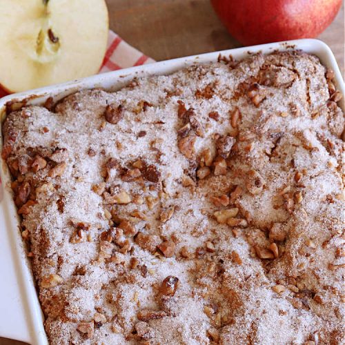 Cinnamon Apple Coffee Cake