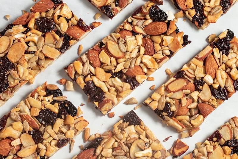 Easy Trail Mix Bars