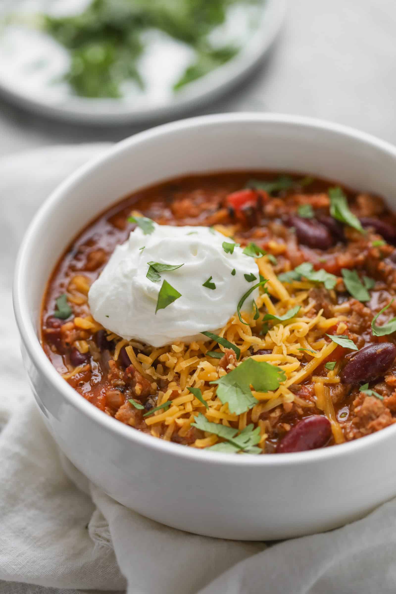 Impossible Meat Chili