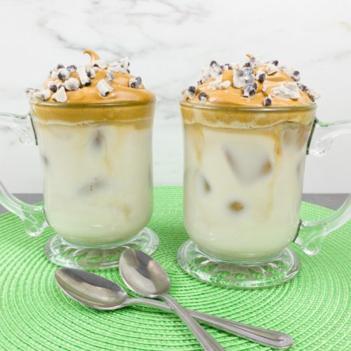 EASY Dalgona Cookies N Cream Coffee Drink