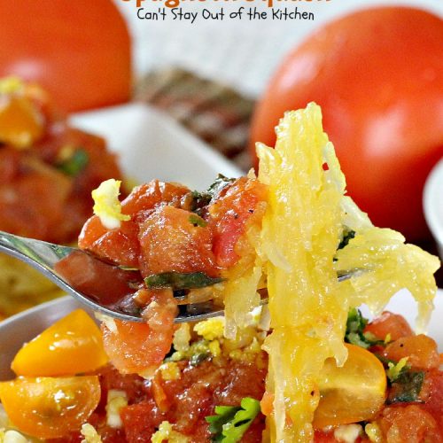 Mediterranean Spaghetti Squash