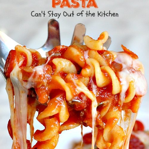 Baked Pizza Pasta